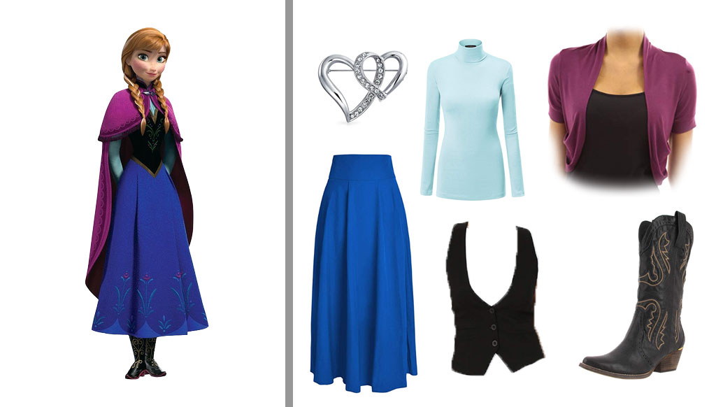 anna frozen inspired outfit