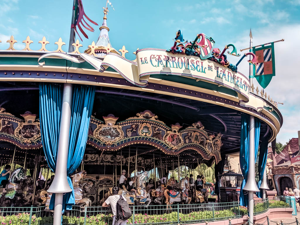 Lancelot Carousel at Disneyland Paris