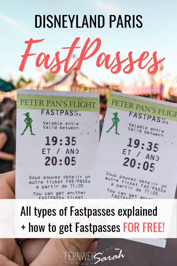 Disneyland Paris Fastpasses Guide