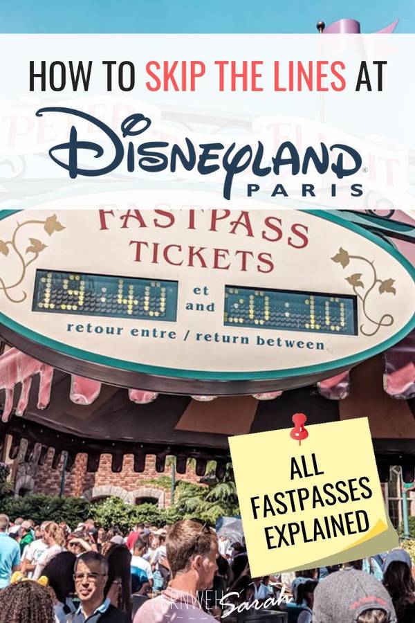 Disneyland Paris Fastpasses Guide