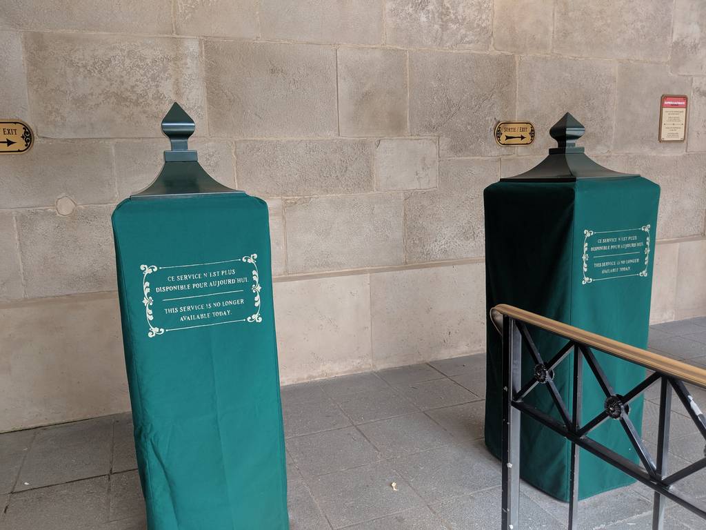 Fastpass Counters are closed at Disneyland Paris for the complimentary Fastpass
