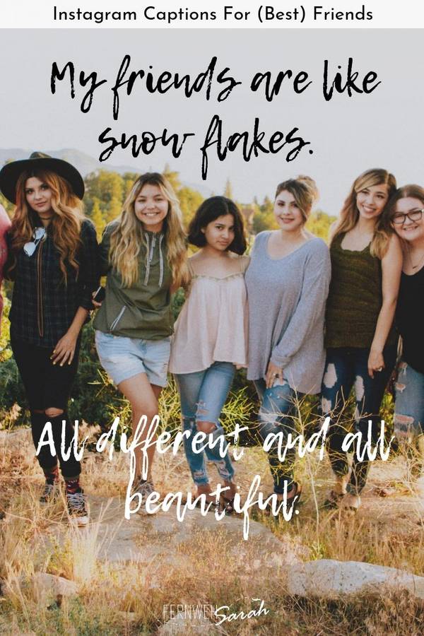 Awesome Instagram Captions For Friends Funny Cute And Smart Quotes