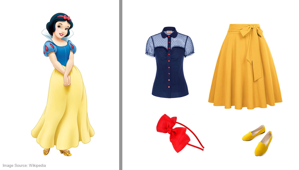 snow white inspired outfits