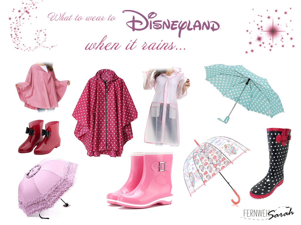 What to wear to Disneyland when it rains inspiration