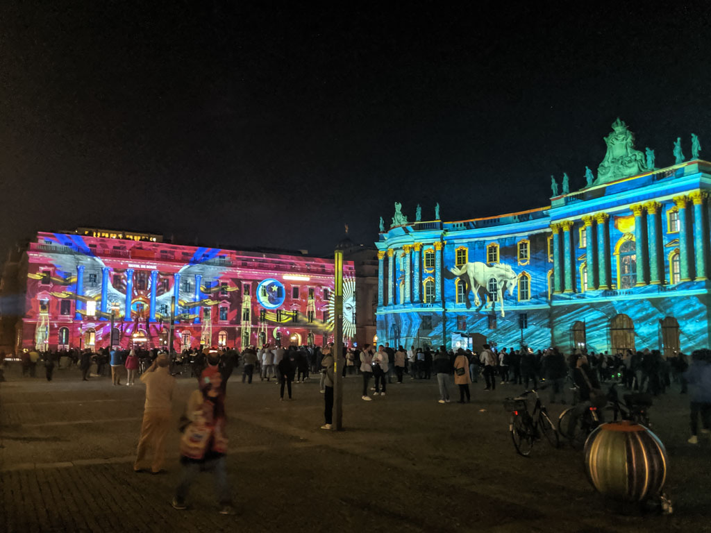 Festival of Lights Berlin Hotel de Rome Humbold University