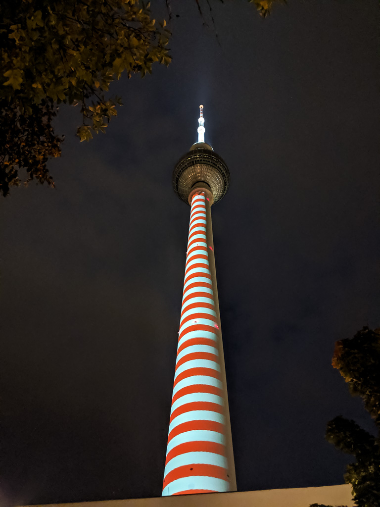 Festival of Lights Berlin TV Tower