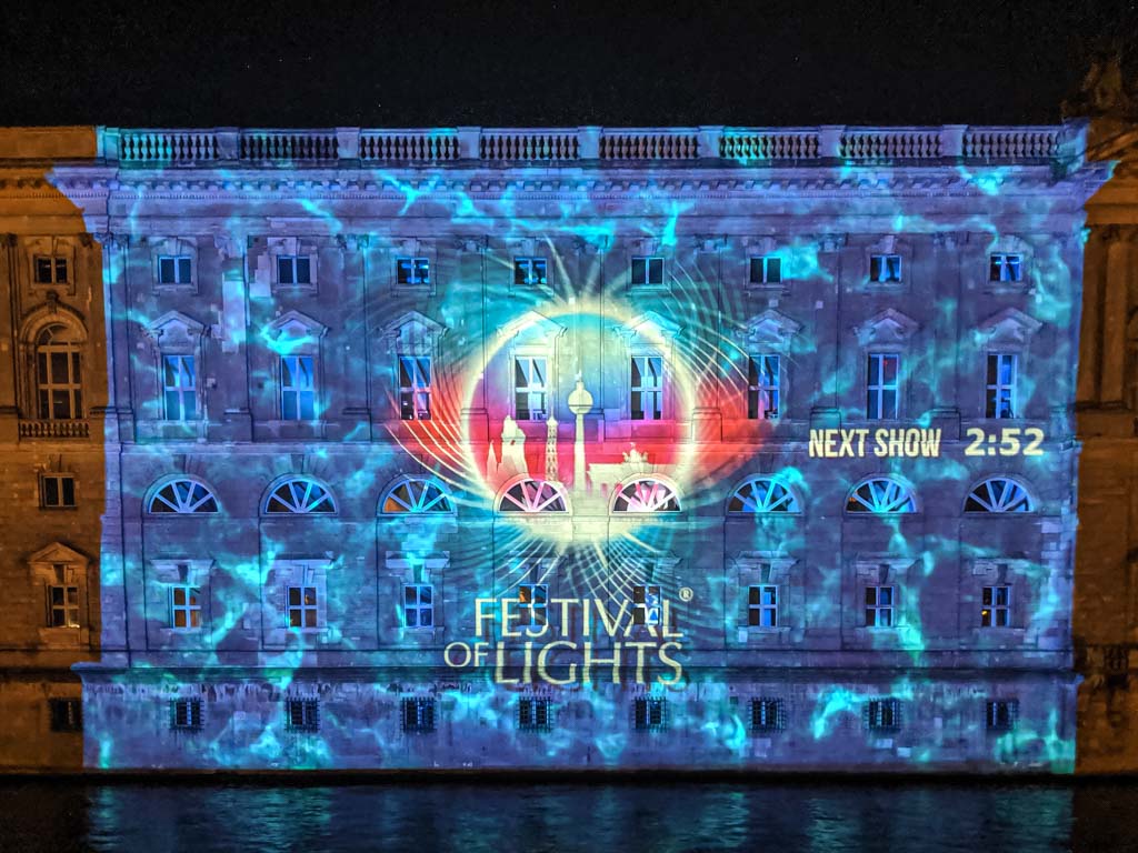 Festival of Lights Berlin Light Show