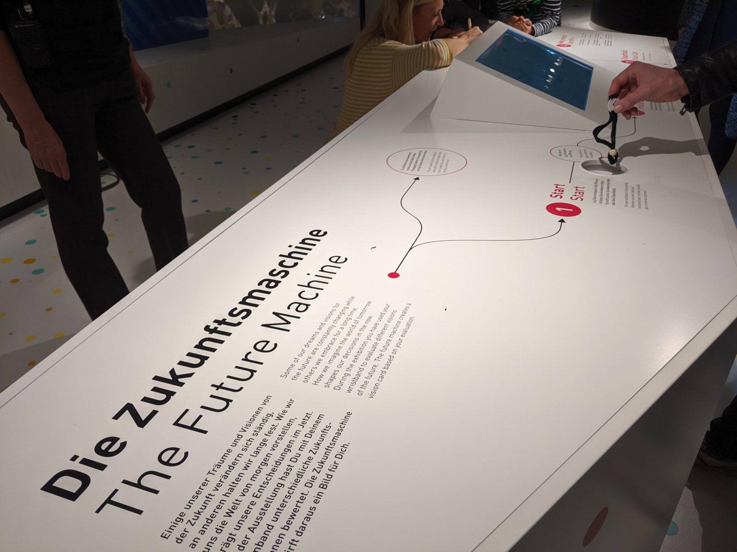The future machine at Futurium Berlin Skywalk