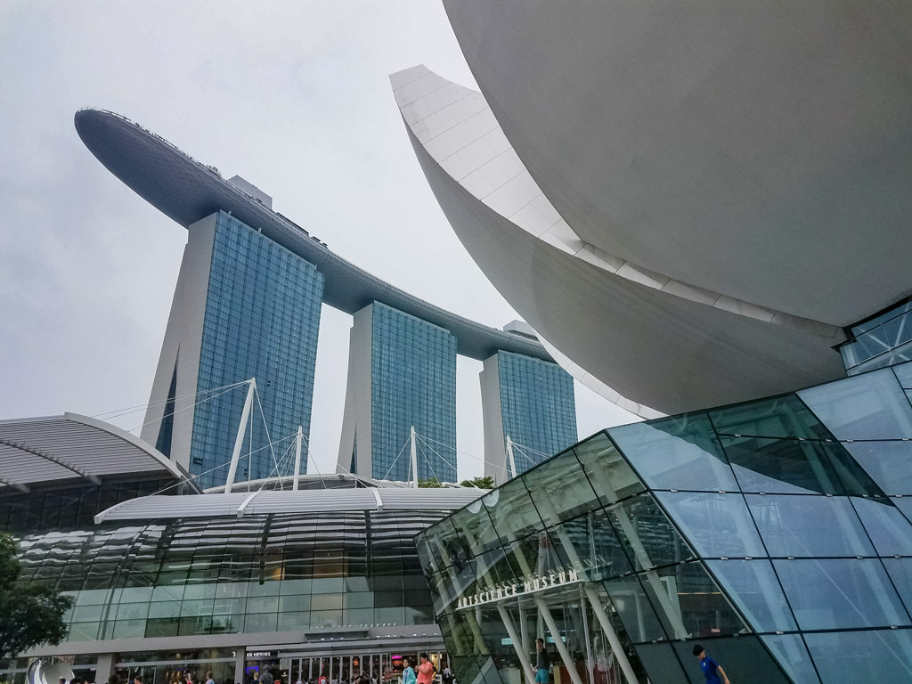 Marina Bay Sands and Art Science Museum - Singapore itinerary for 3 days