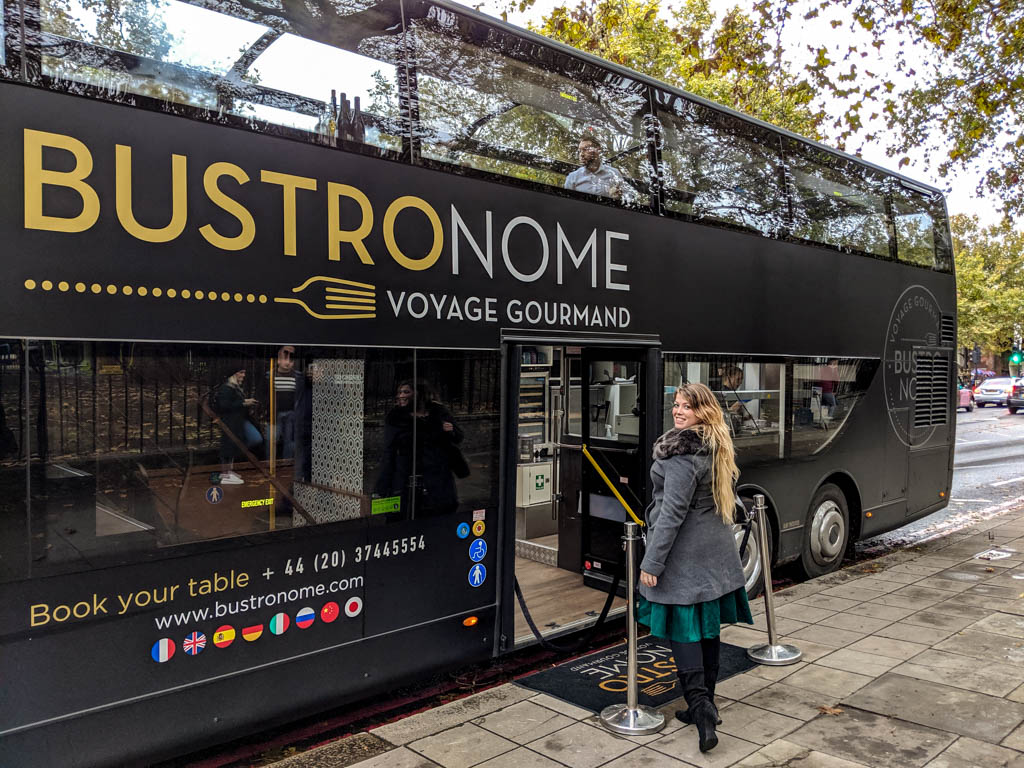 Bustronome London from the outside