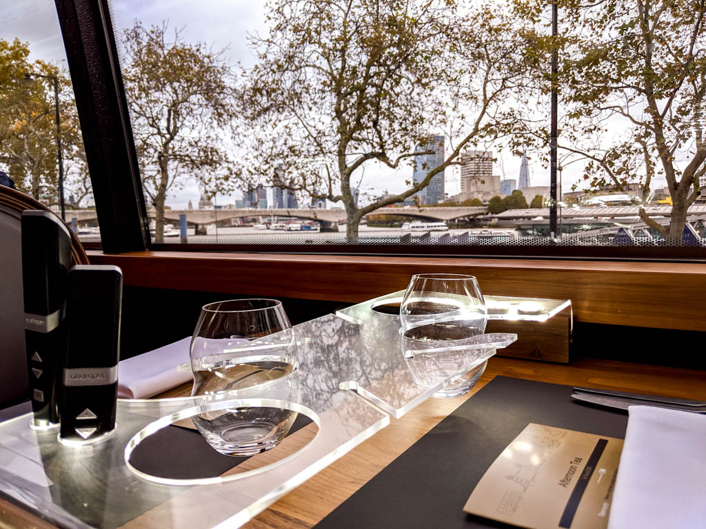 Tables at Bustronome London