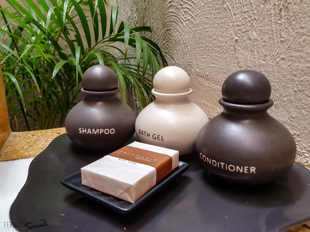 Bathroom Amenities at Kayumanis Sanur Private Villa & Spa