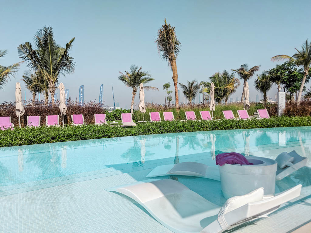 Pool at W Hotel Dubai