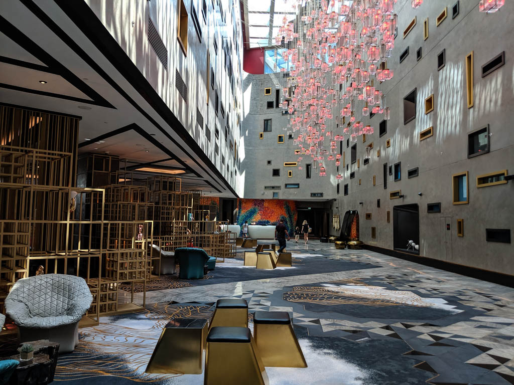 Lobby at W Hotel Dubai Palm Jumeirah