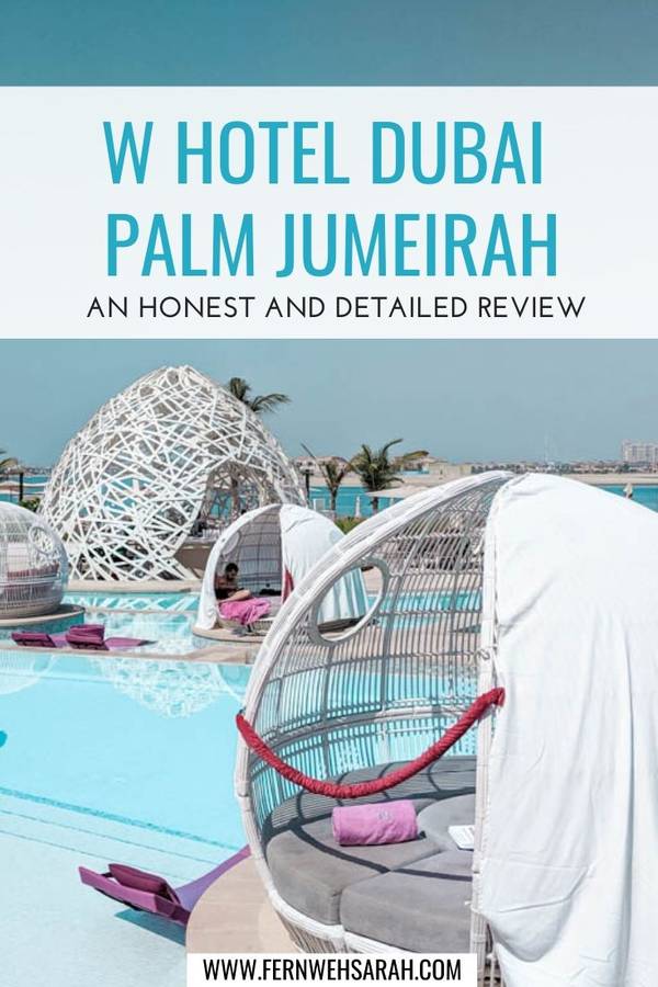 W Hotel Dubai Palm Jumeirah