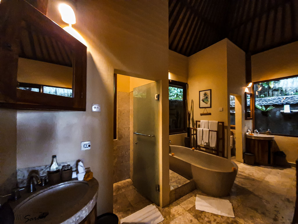 Bathroom at Munduk Moding Plantation Nature Resort and Spa