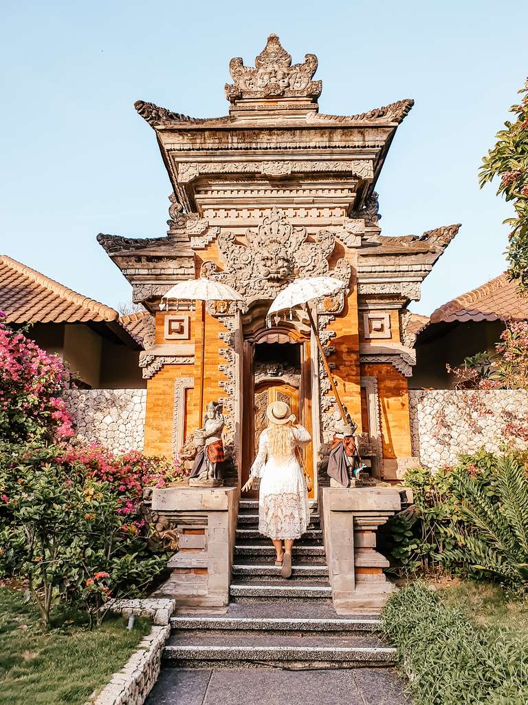 Entrance to Presidential Villa at Padma Resort Legian