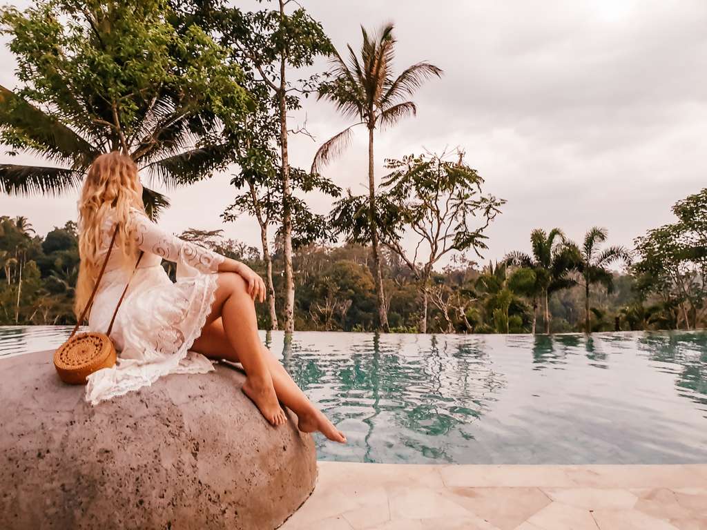 Infinity Pool at Padma Resort Ubud