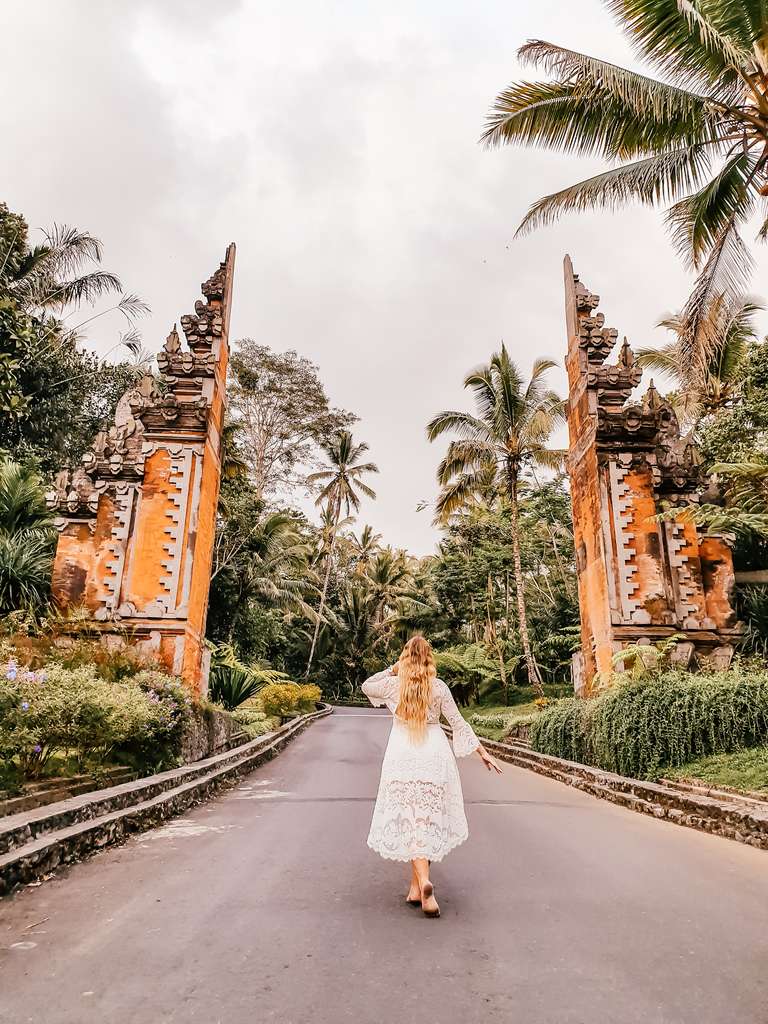 Stunning entry gate to Padma Resort Legian