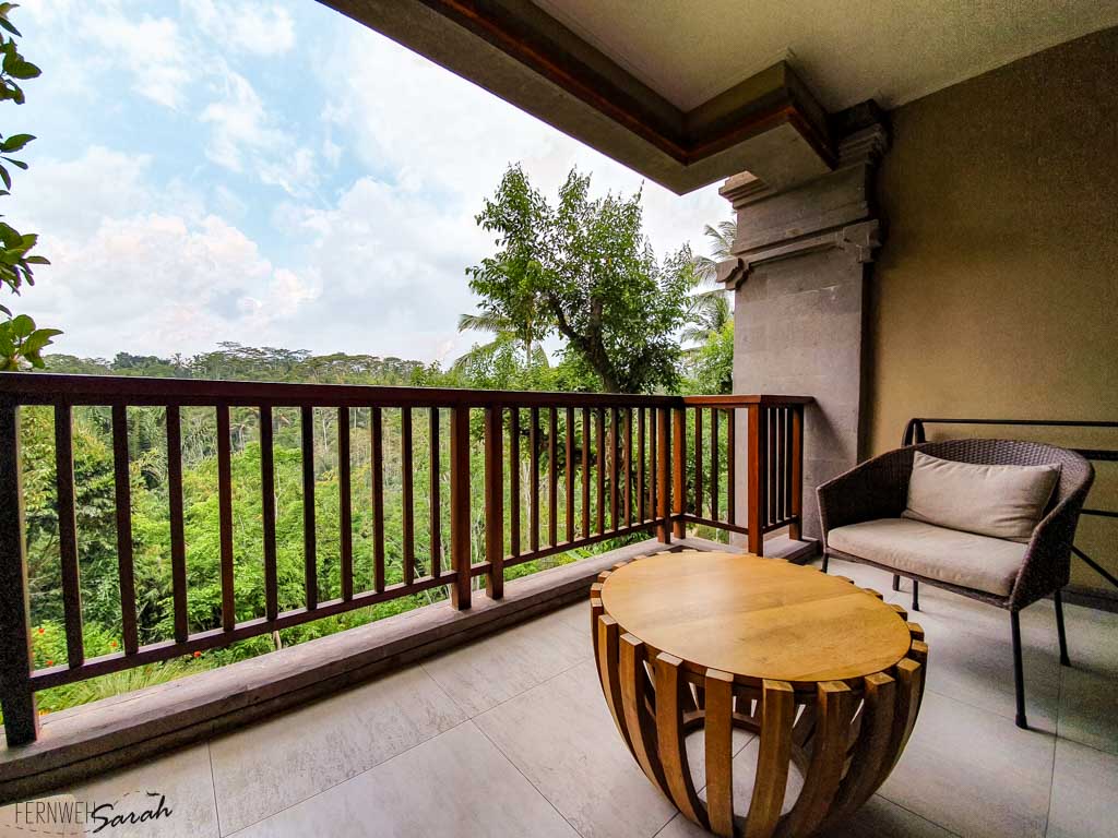 Balcony of Padma Resort Ubud