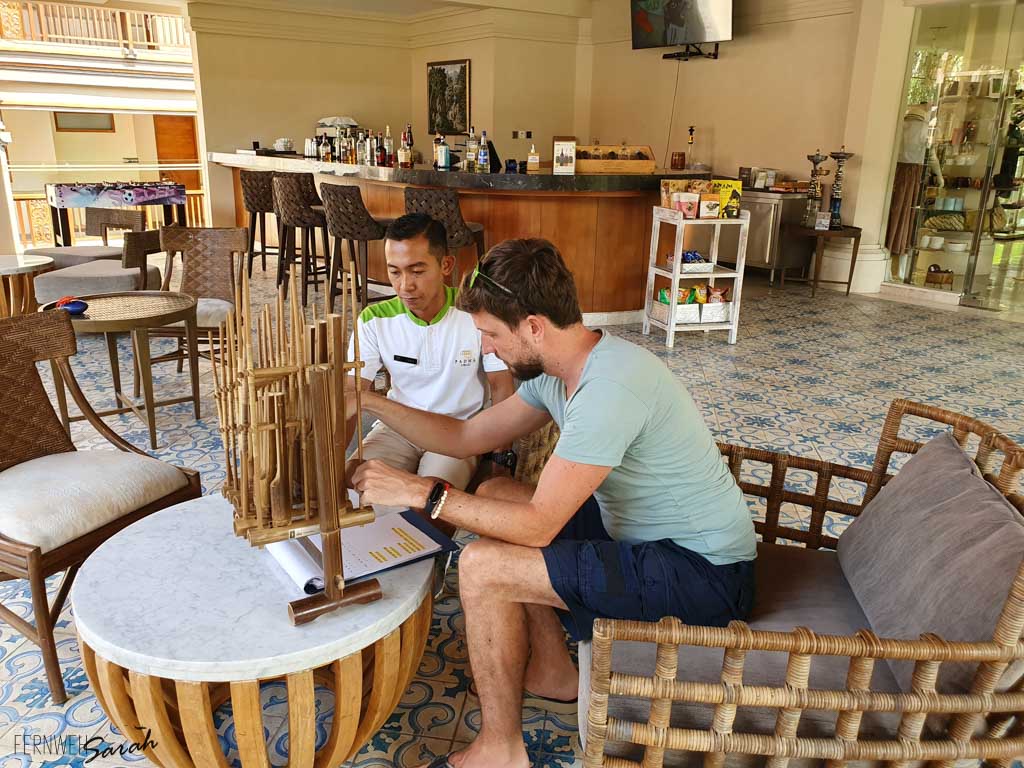 Anklong Learning Session at Padma Resort Ubud
