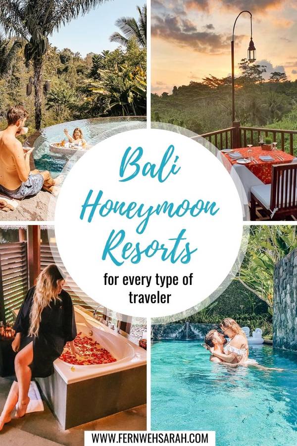 Best resorts in Bali for honeymoon couples