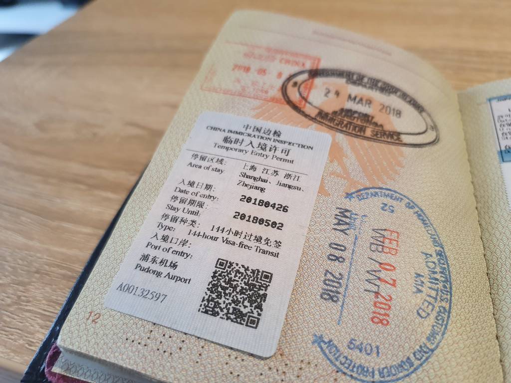144 hours visa-free transit in Shanghai China Travel Tips