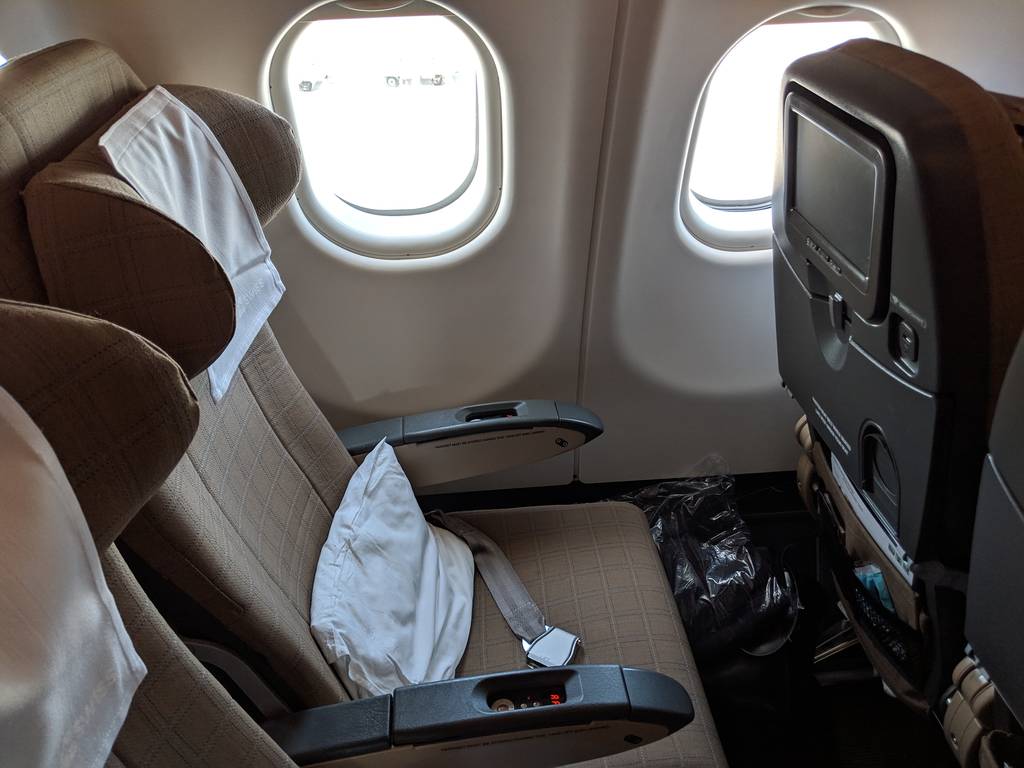 Swiss Air Economy Class Seat