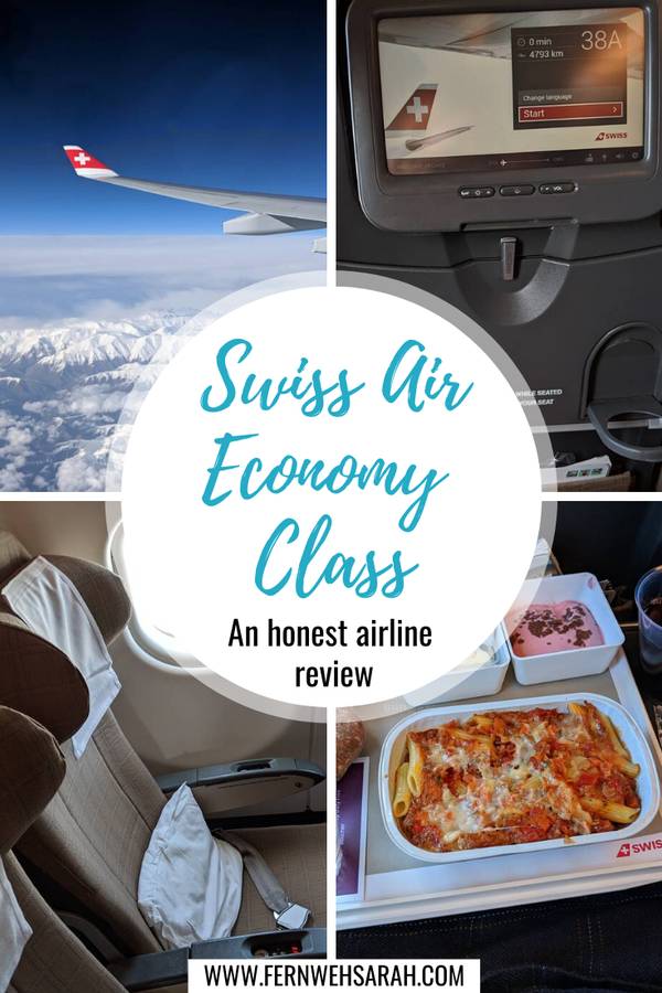 Swiss Air Economy Class Review Pin