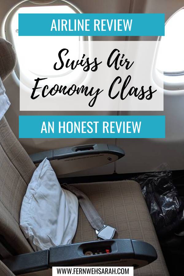 Swiss Air Economy Class Review Pin