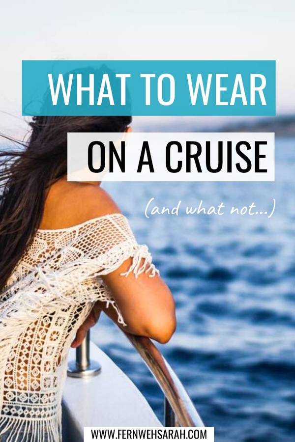 What to wear on a cruise dress code guide Pin