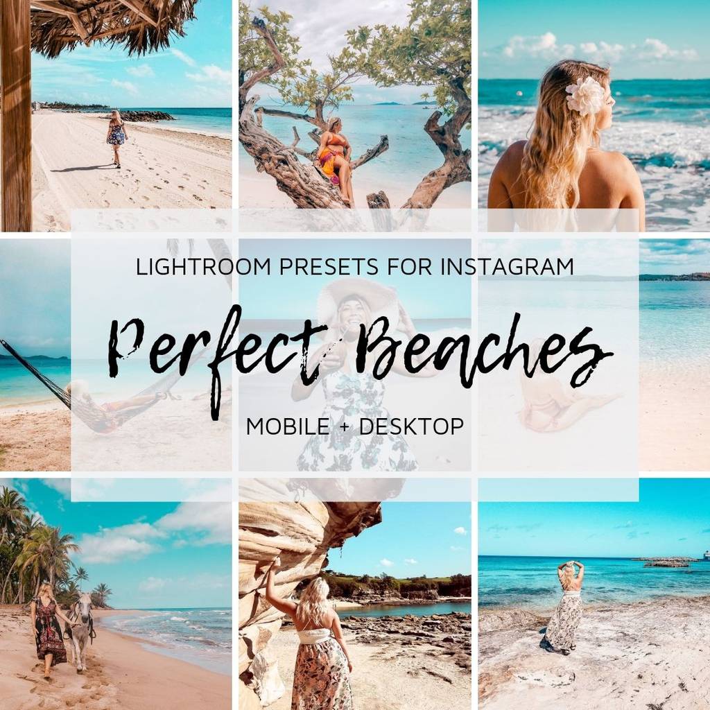 Lightroom Presets for Instagram Perfect Beaches