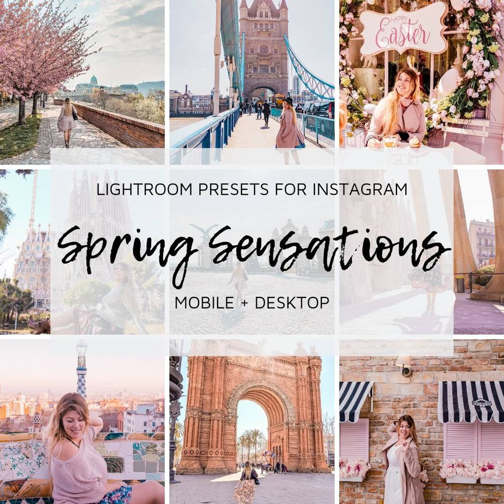Lightroom Presets for Instagram Spring Sensations