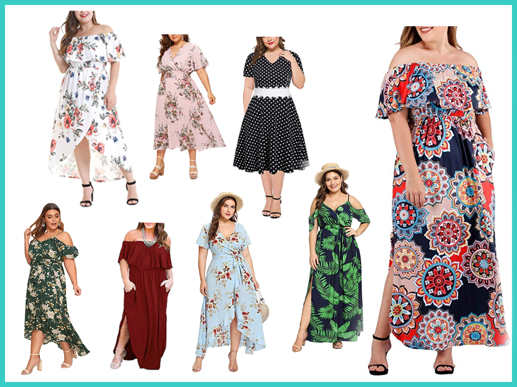 plus size cruise formal wear