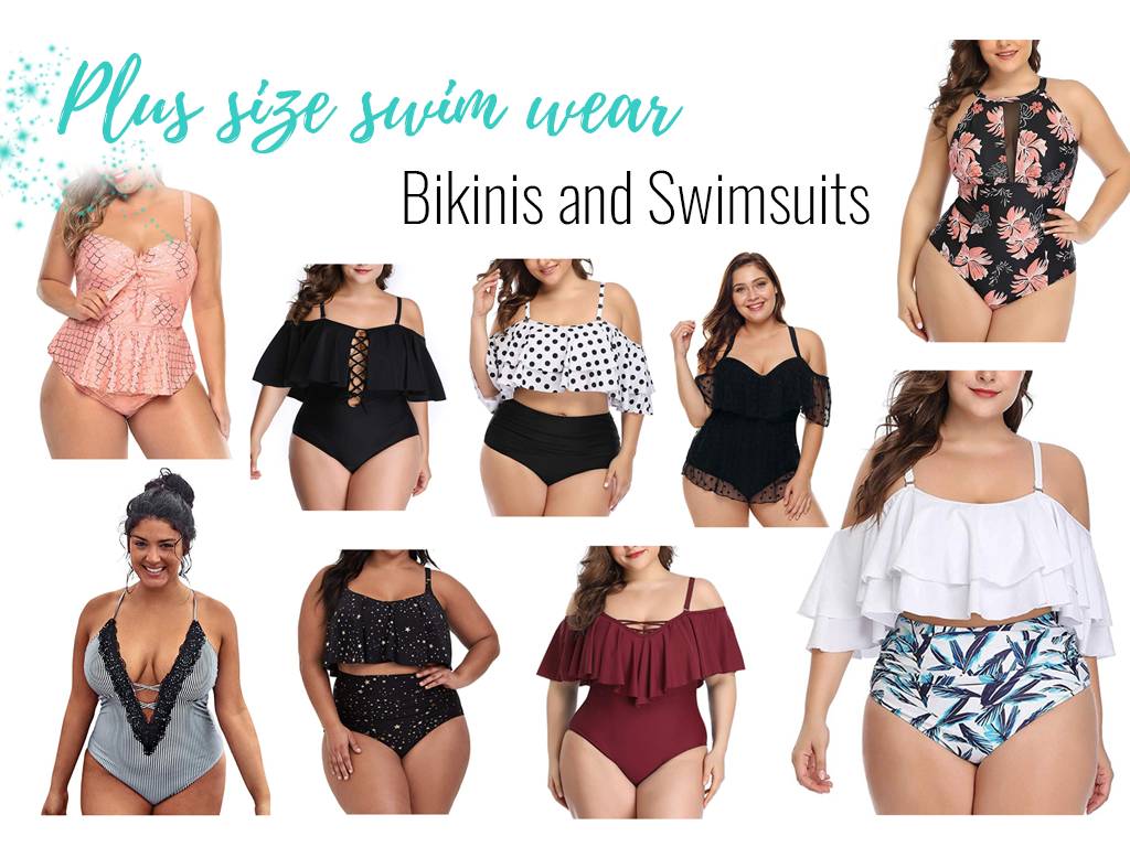 Plus size swimwear for curvy mermaids