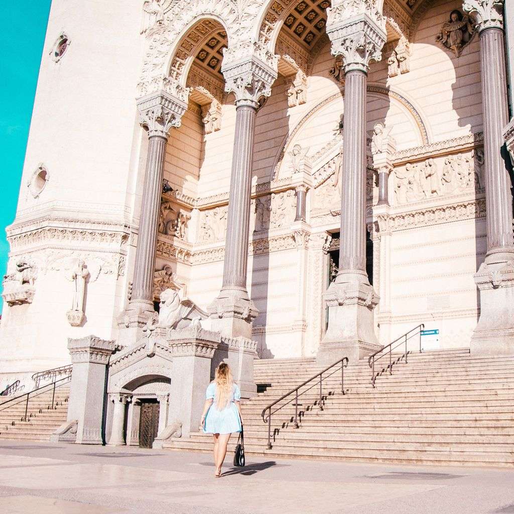 Basilica Notre Dame de Fouviere in Lyon (Most Instagrammable Places in Lyon)