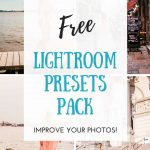 Pinterest Pin for Free Lightroom Presets by Fernwehsarah