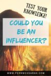 Pin for Social Media Influencer Quiz